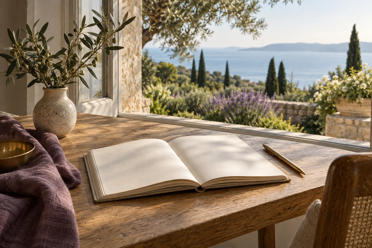 Open journal for personal reflection