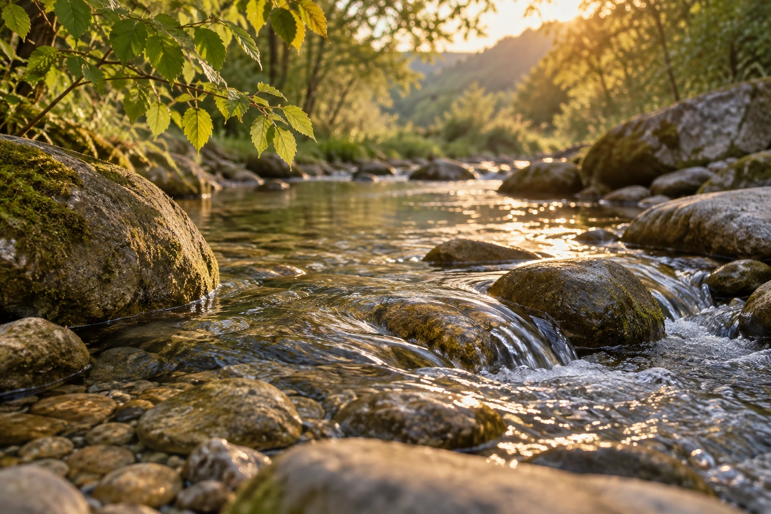 Water and nature as symbols of connection